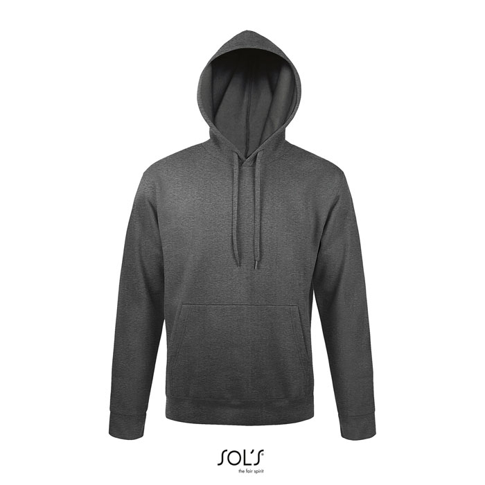 Hoodie publicitaire unisex molletonné 280g - SNAKE anthracite chiné
